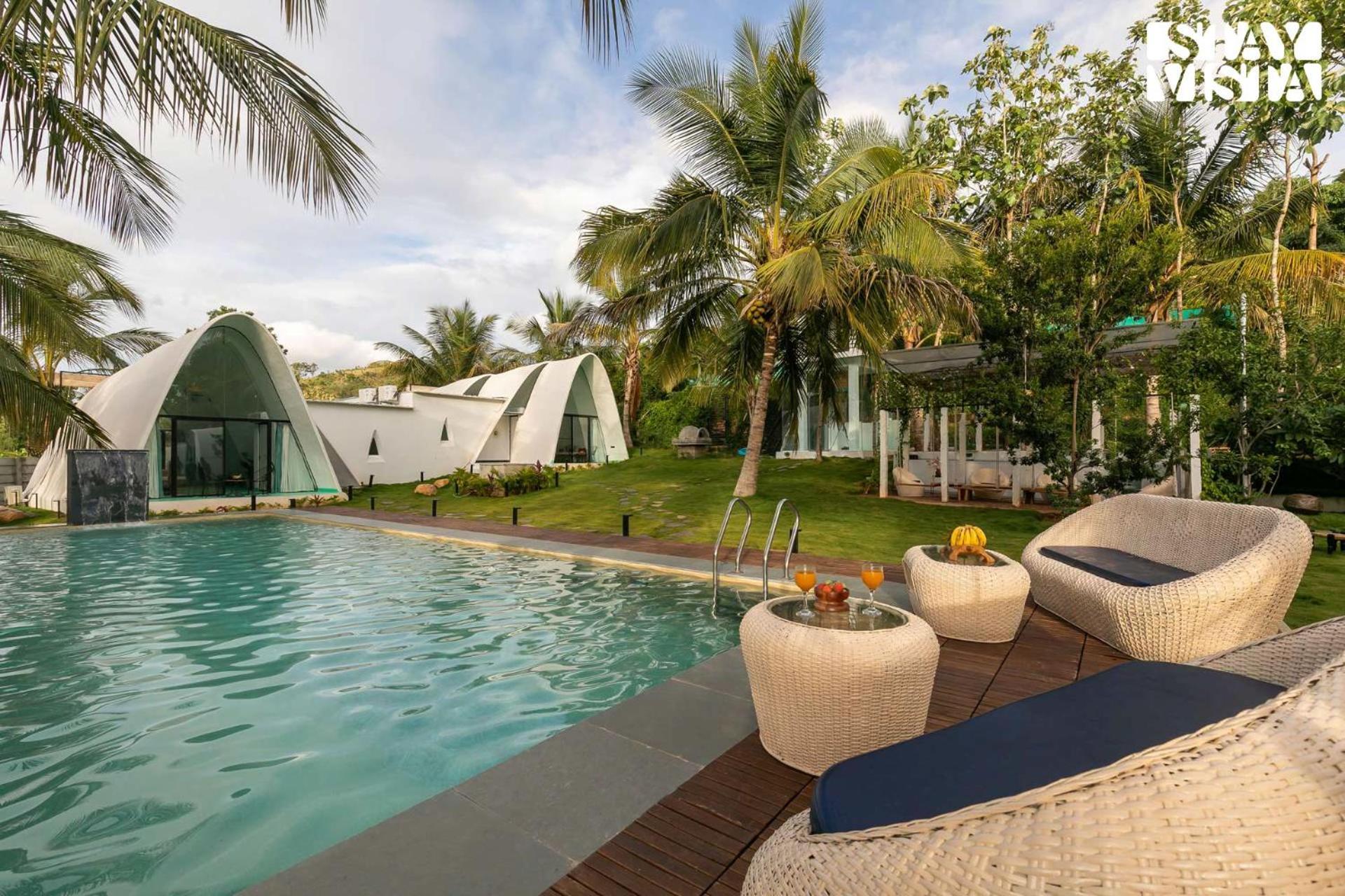 Stayvista At Shwaas Mysore With Private Pool Luaran gambar