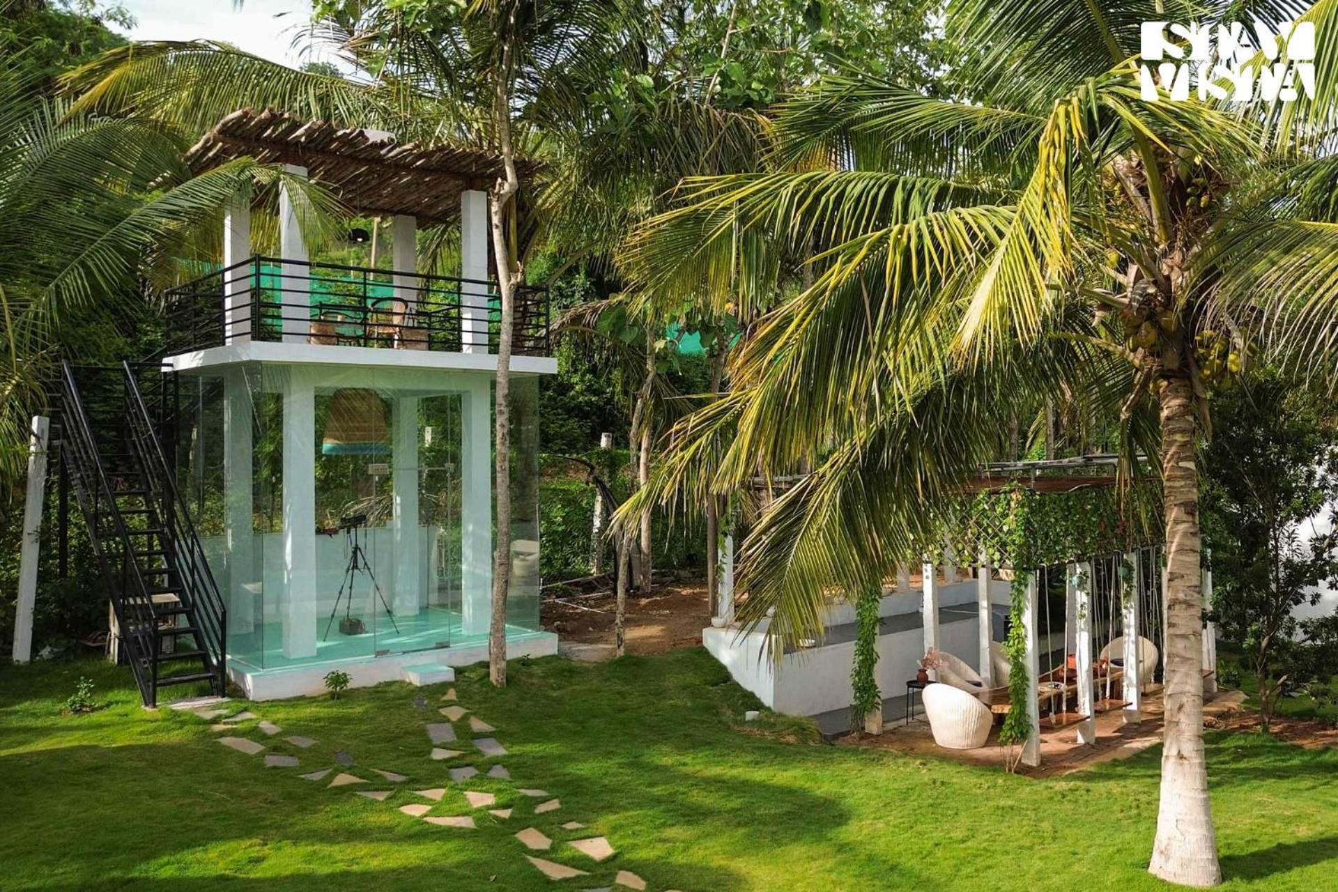 Stayvista At Shwaas Mysore With Private Pool Luaran gambar